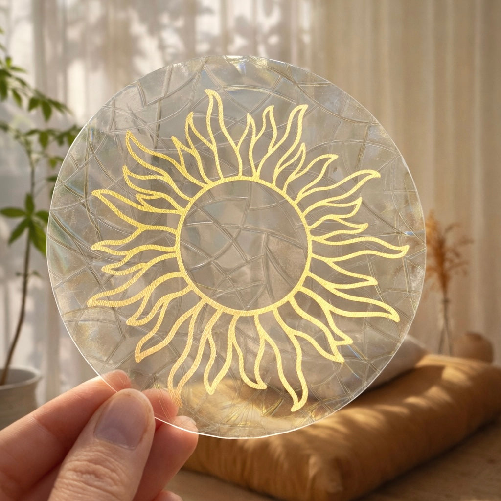 Soleil  🌈 Suncatcher Sticker 🌈 Autocollant Magique Attrape-Soleil