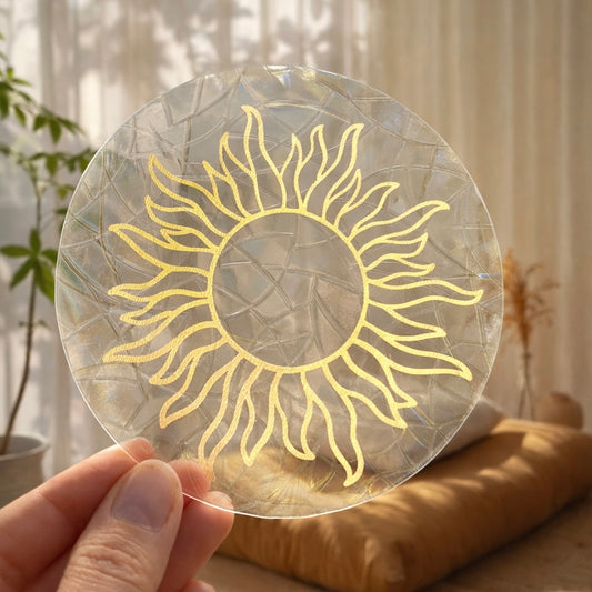 Soleil  🌈 Suncatcher Sticker 🌈 Autocollant Magique Attrape-Soleil