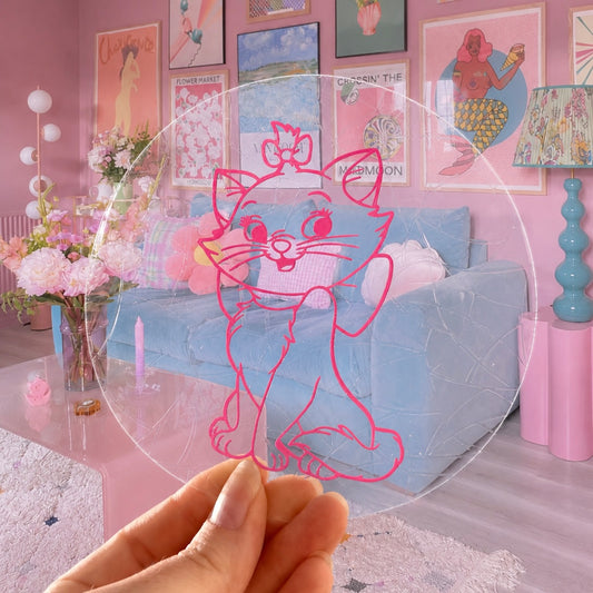 Marie 🌈 Suncatcher Sticker 🌈 Autocollant Magique Attrape-Soleil
