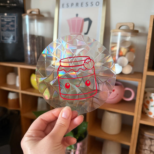 Confiture 🌈 Suncatcher Sticker 🌈 Autocollant Magique Attrape-Soleil