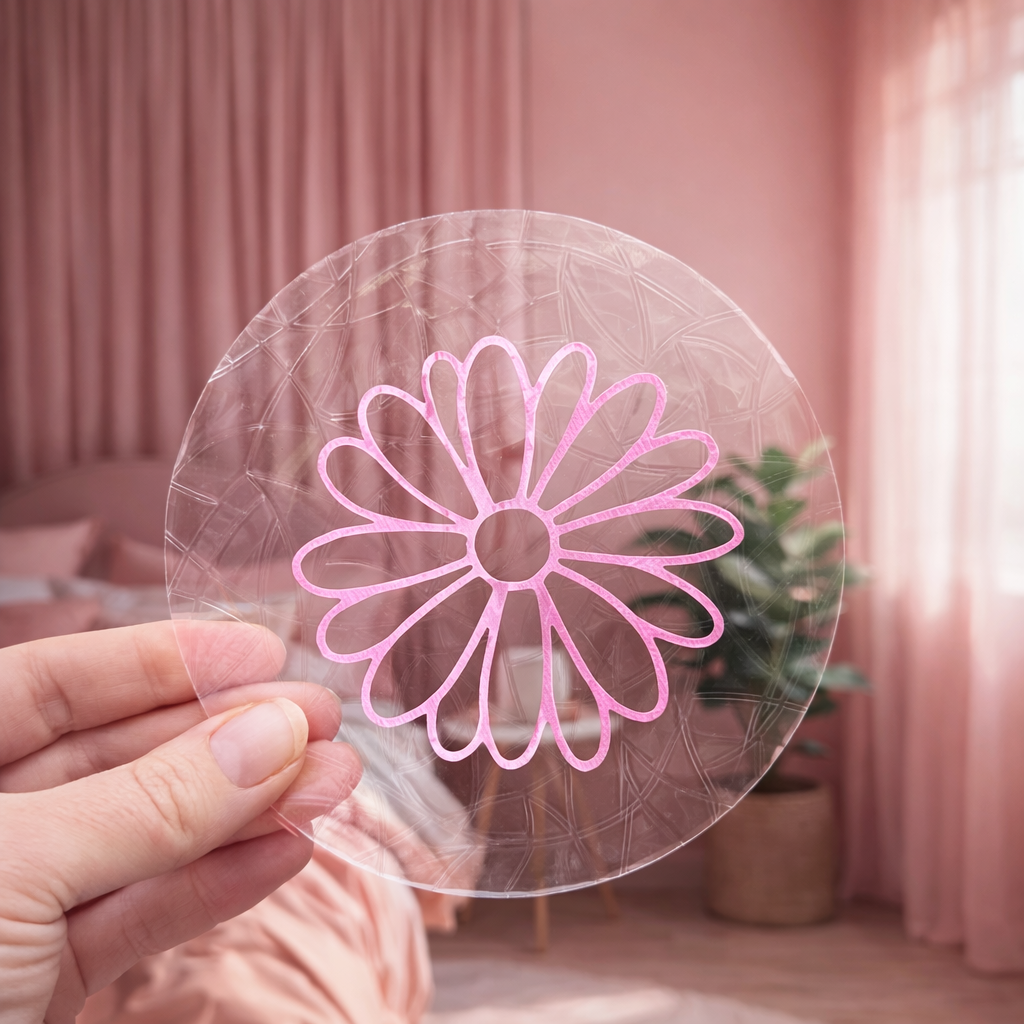 Maguerite 🌈 Suncatcher Sticker 🌈 Autocollant Magique Attrape-Soleil